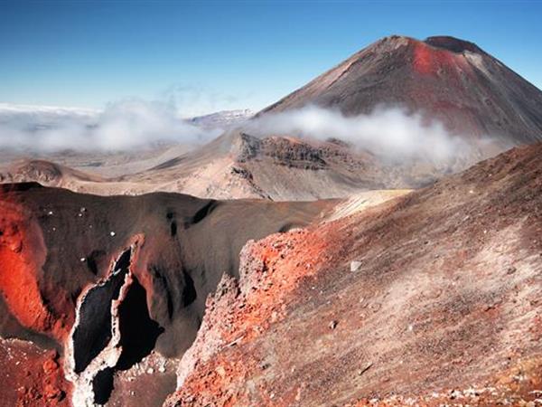 Tongariro Alpine Crossing South Crater To Red Crater