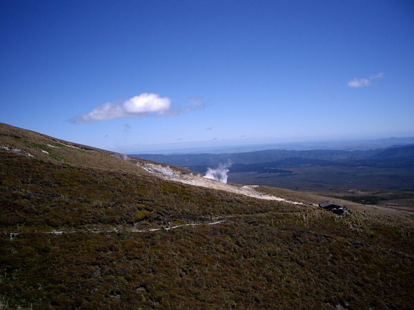 Tongariro Alpine Crossing Blue Lake To Old Ketetahi Shelter Site